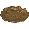 Ekena Millwork Plymouth Ceiling Medallion (Fits Canopies up to 1 5/8"), Hand-Painted Pale Gold, 16 3/4"OD x 1 3/8"P CM16PLPAS - alternate 2